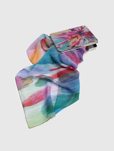 Custom silk scarves