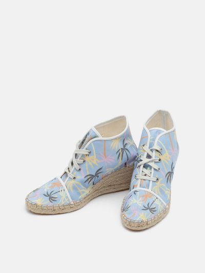 customized heeled espadrilles