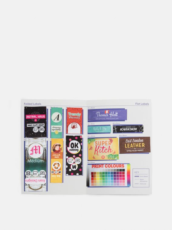 Fabric Label Sample Pack