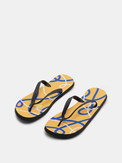 personalized flip flops