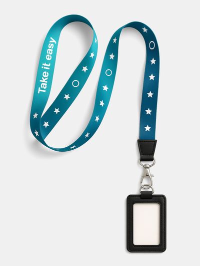 Personalized Lanyard and Card Holder