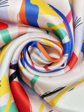 reactive printed fabric