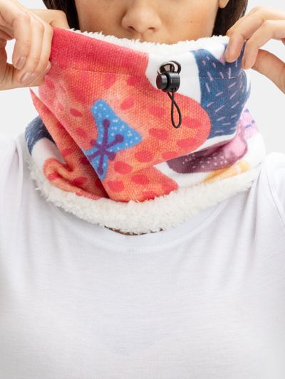 sherpa fleece snood