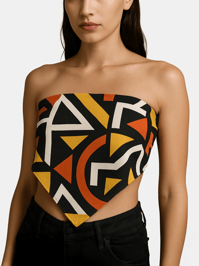 custom bandana top